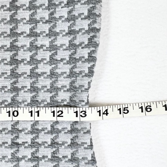 VENUS Women's Collared Cap Sleeve Houndstooth Bodycon Office Siren Dress Size 4‎ - Picture 12 of 13